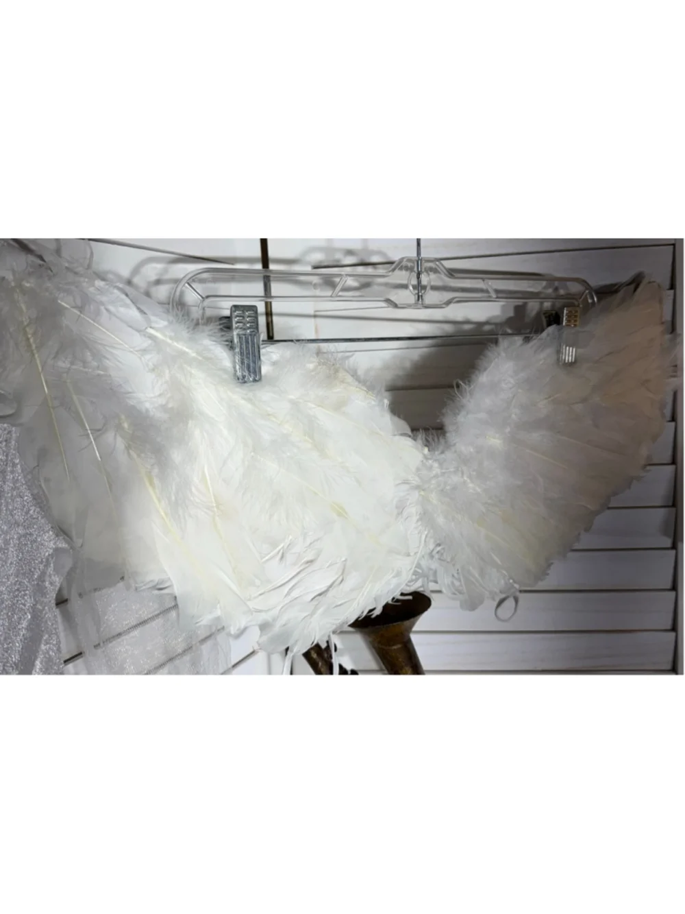 Vintage feathered angel