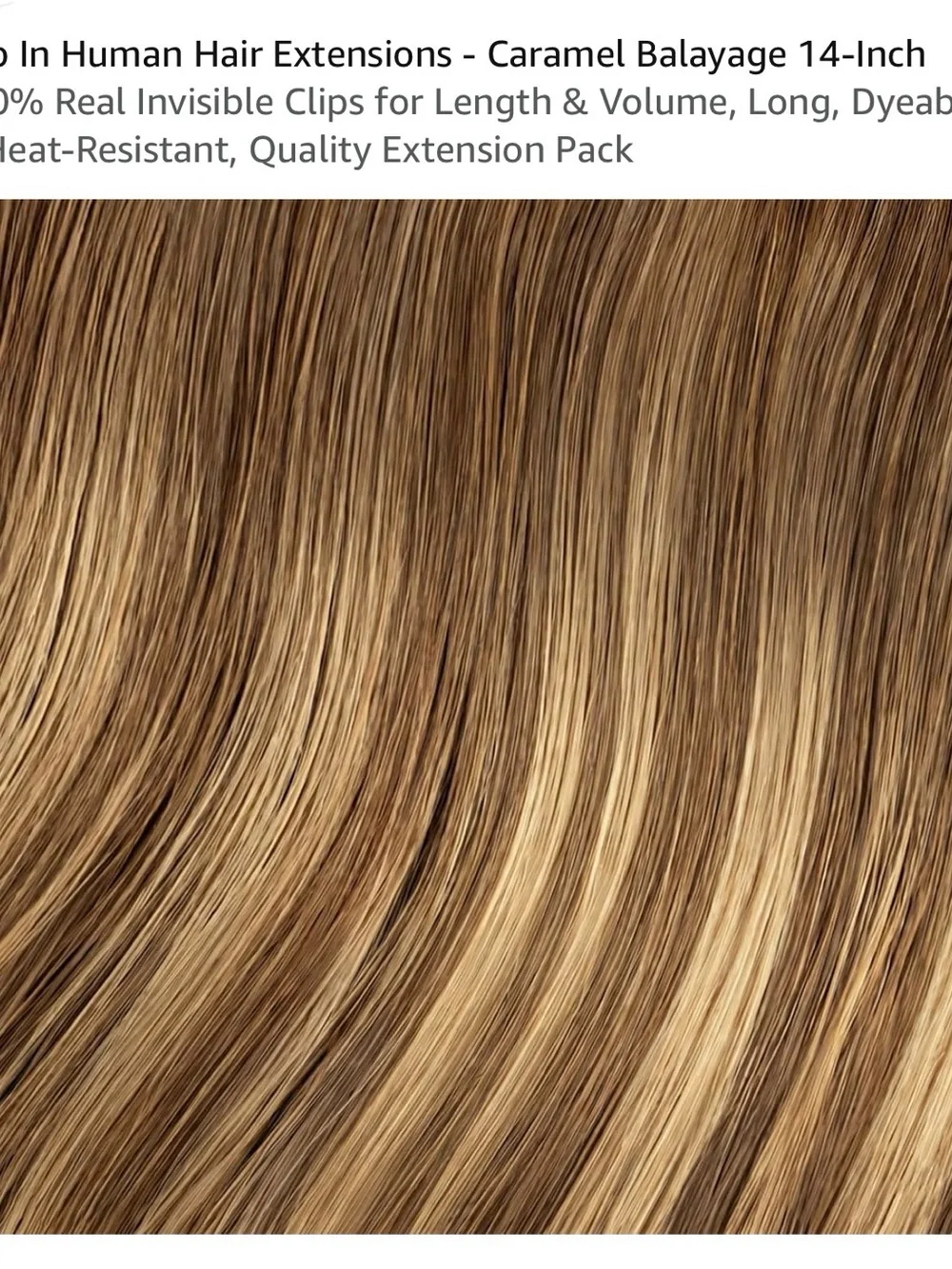 N/A clip hair