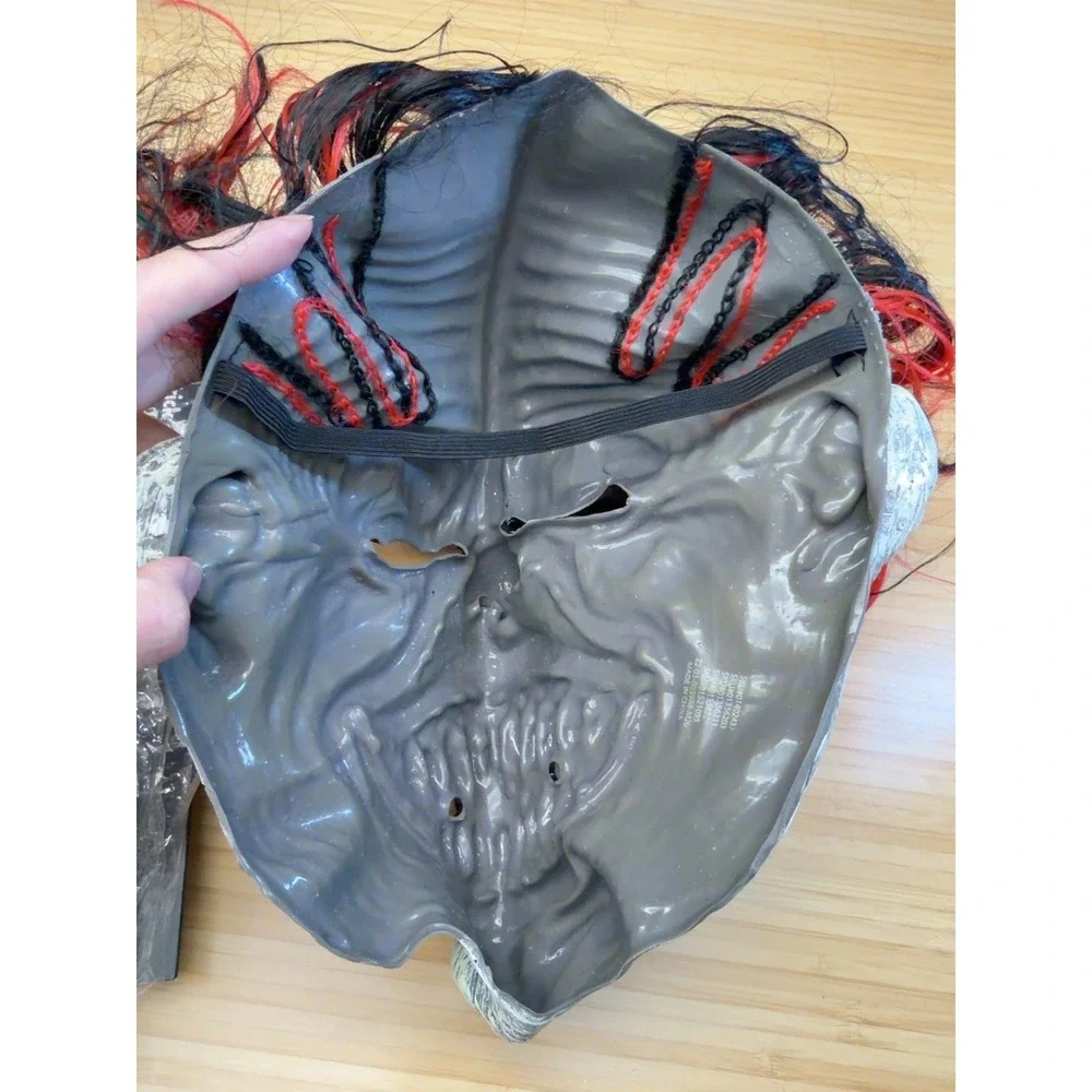 Spirit Trick or Treat Clown Costume Child L 10-12 Glow Mask Complete