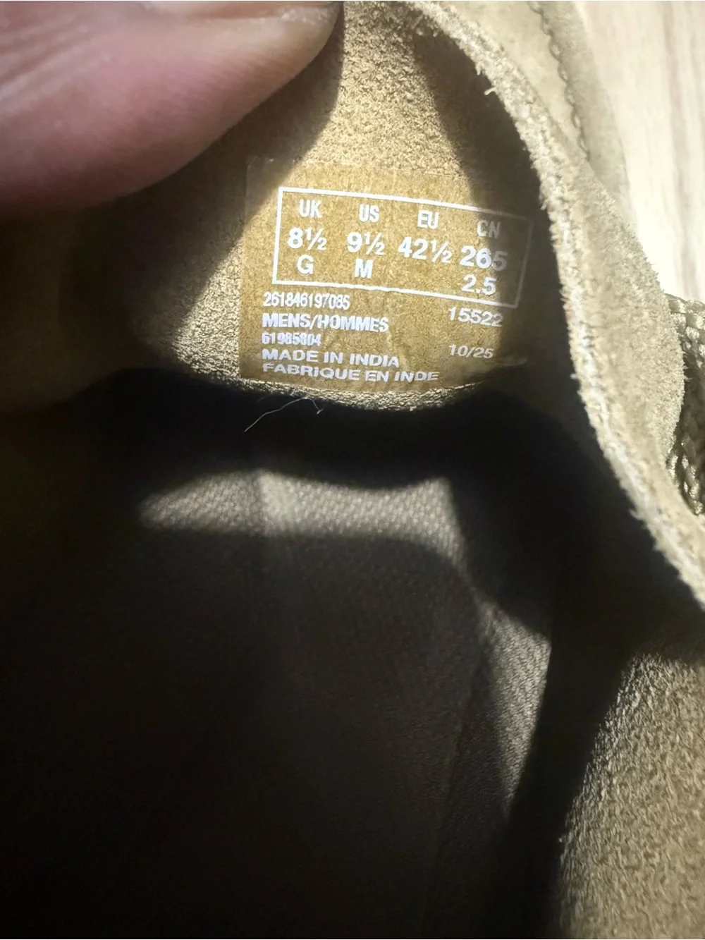 Clarks Men's Suede Chukka Boots in Tan