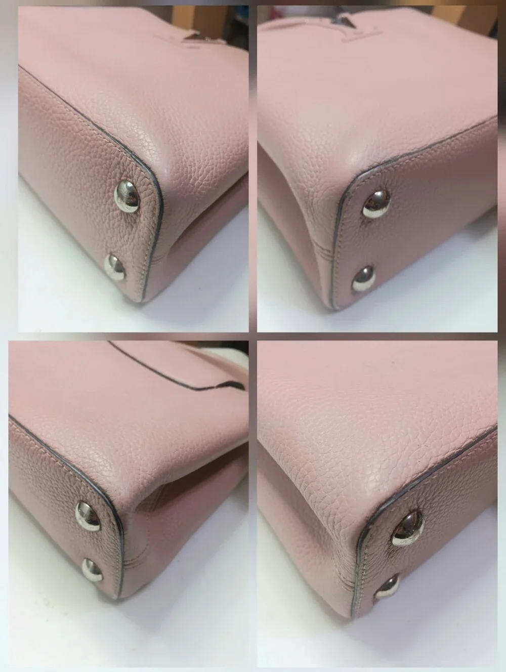 Louis Vuitton Capucines BB Magnolia Pink Taurillon Leather Silver HW 💕 EUC