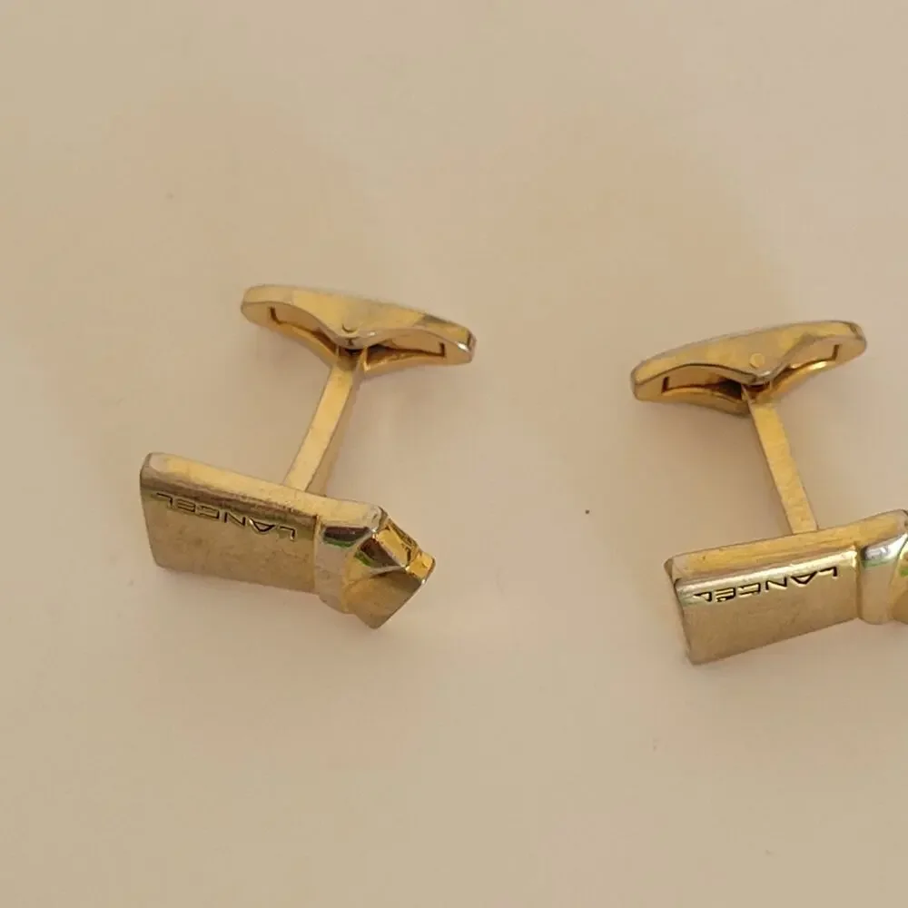 Lancel cufflinks lot