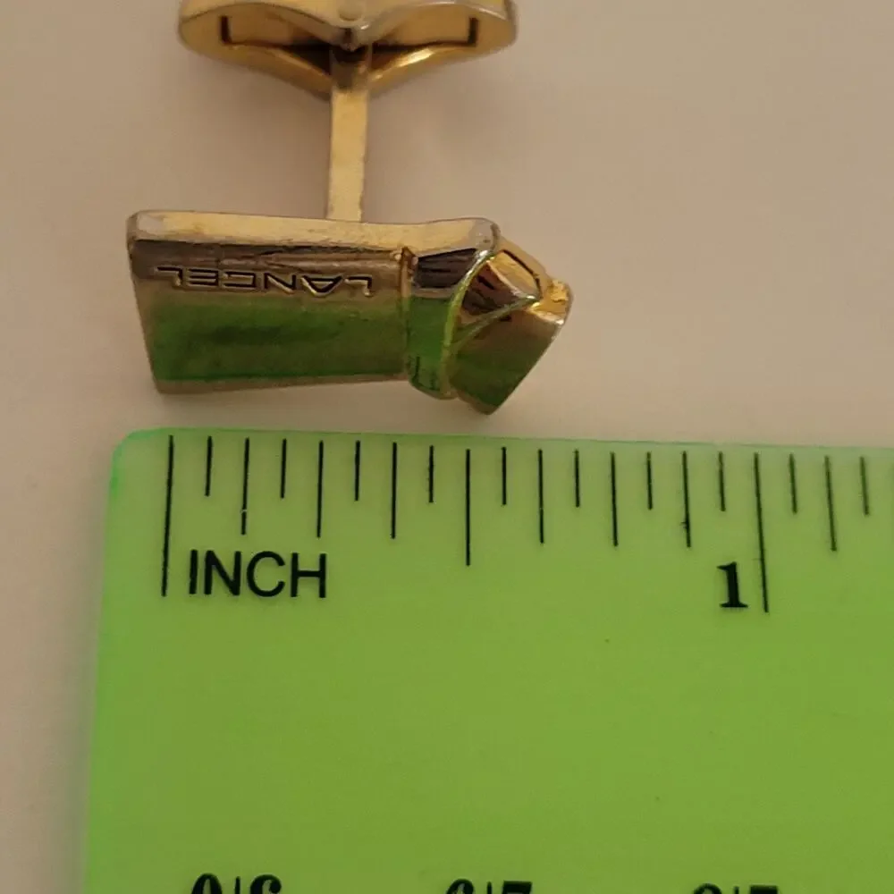 Lancel cufflinks lot