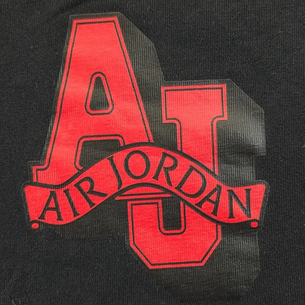 Air Jordan‎ Long Sleeve T-Shirt Black Graphic Print Mens Size Small