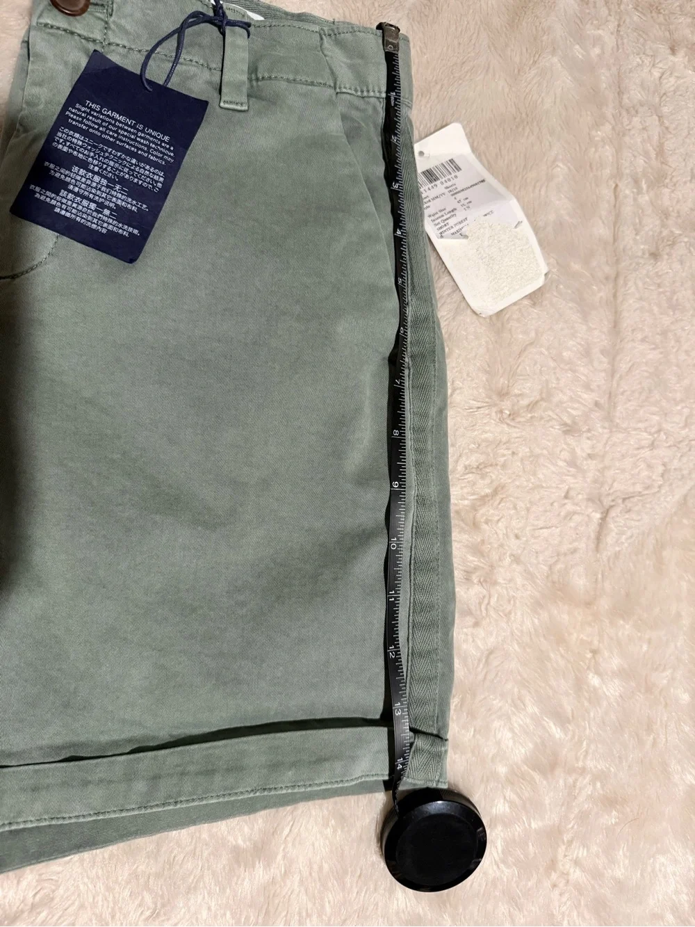 GAP Women's Olive Green Chino Shorts 4