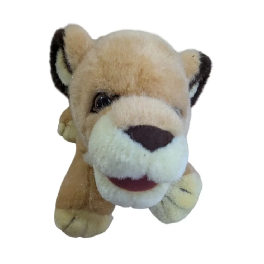 vintage Lemonwood Asia‎ Stuffed animal Lion Cub Plush Toy 10