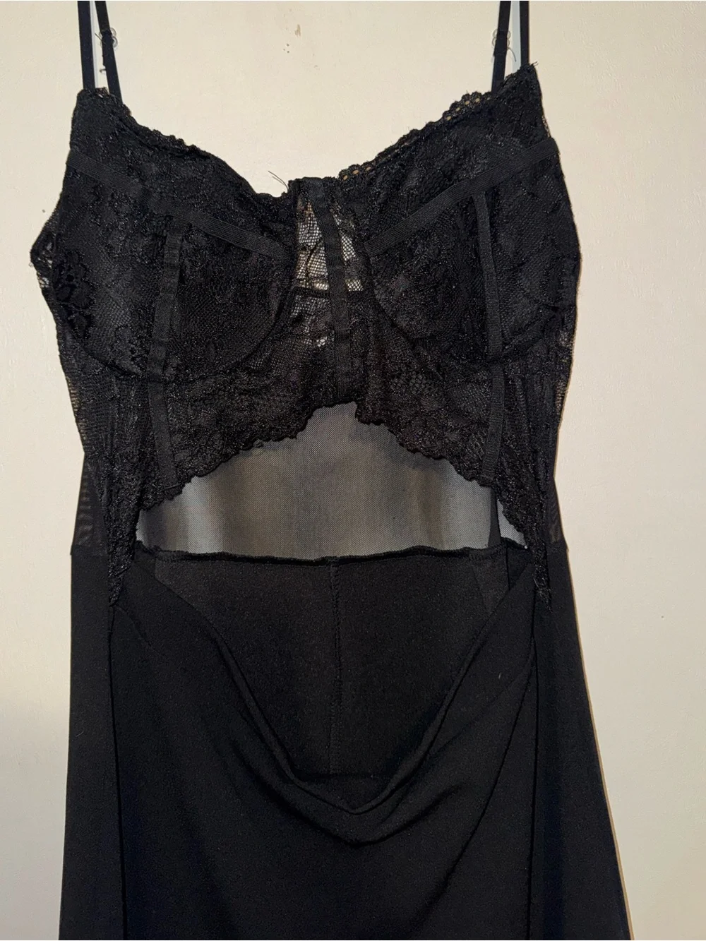 J for Justify lace bodice