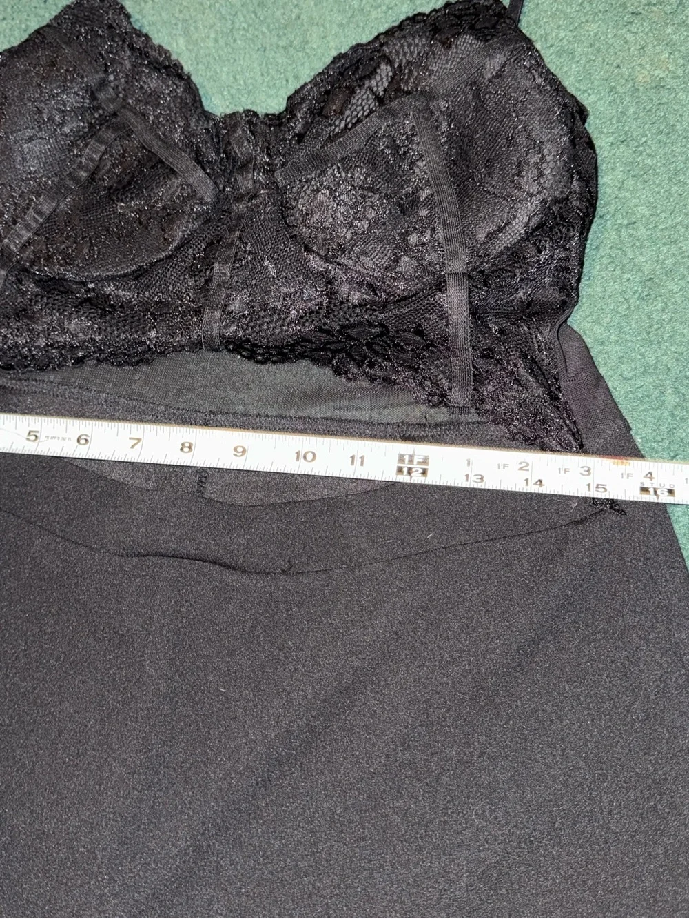 J for Justify lace bodice