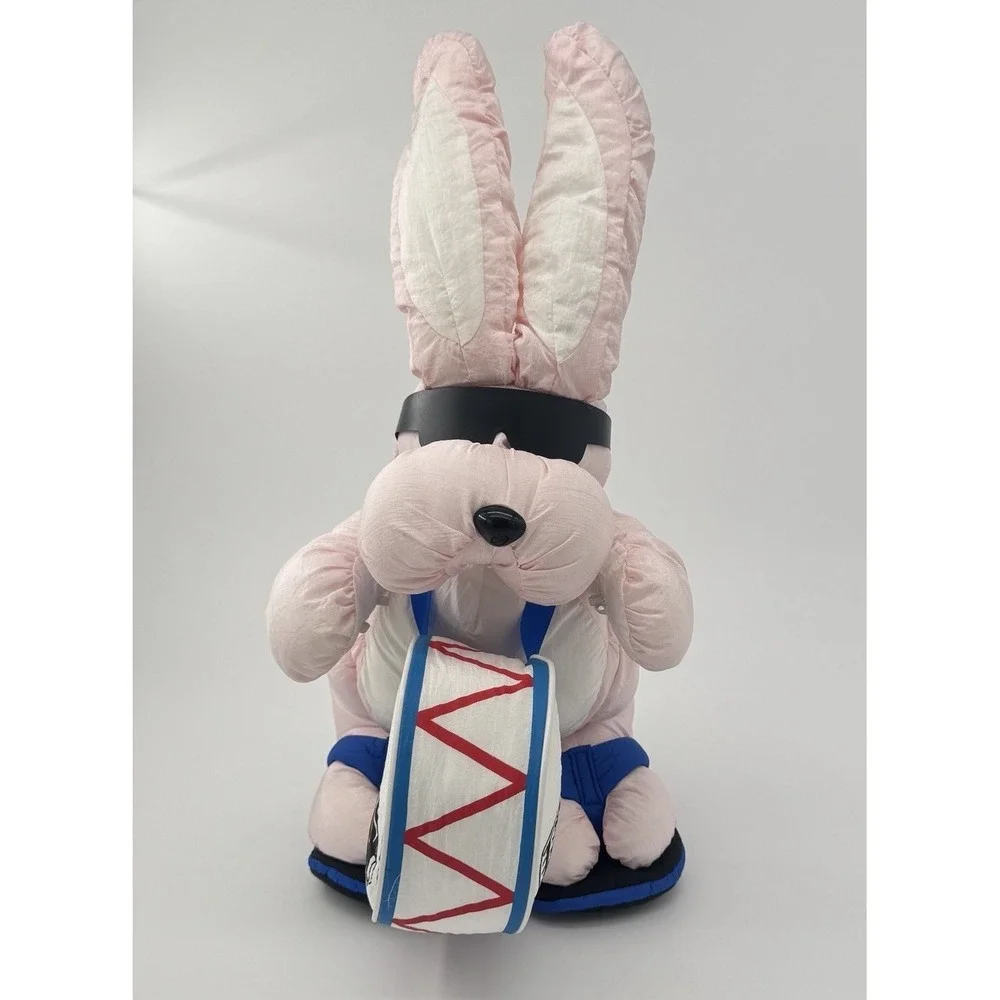 1993 Energizer Bunny Plush 18 Inch Pink Drum Mascot‎ Advertising Toy VTG