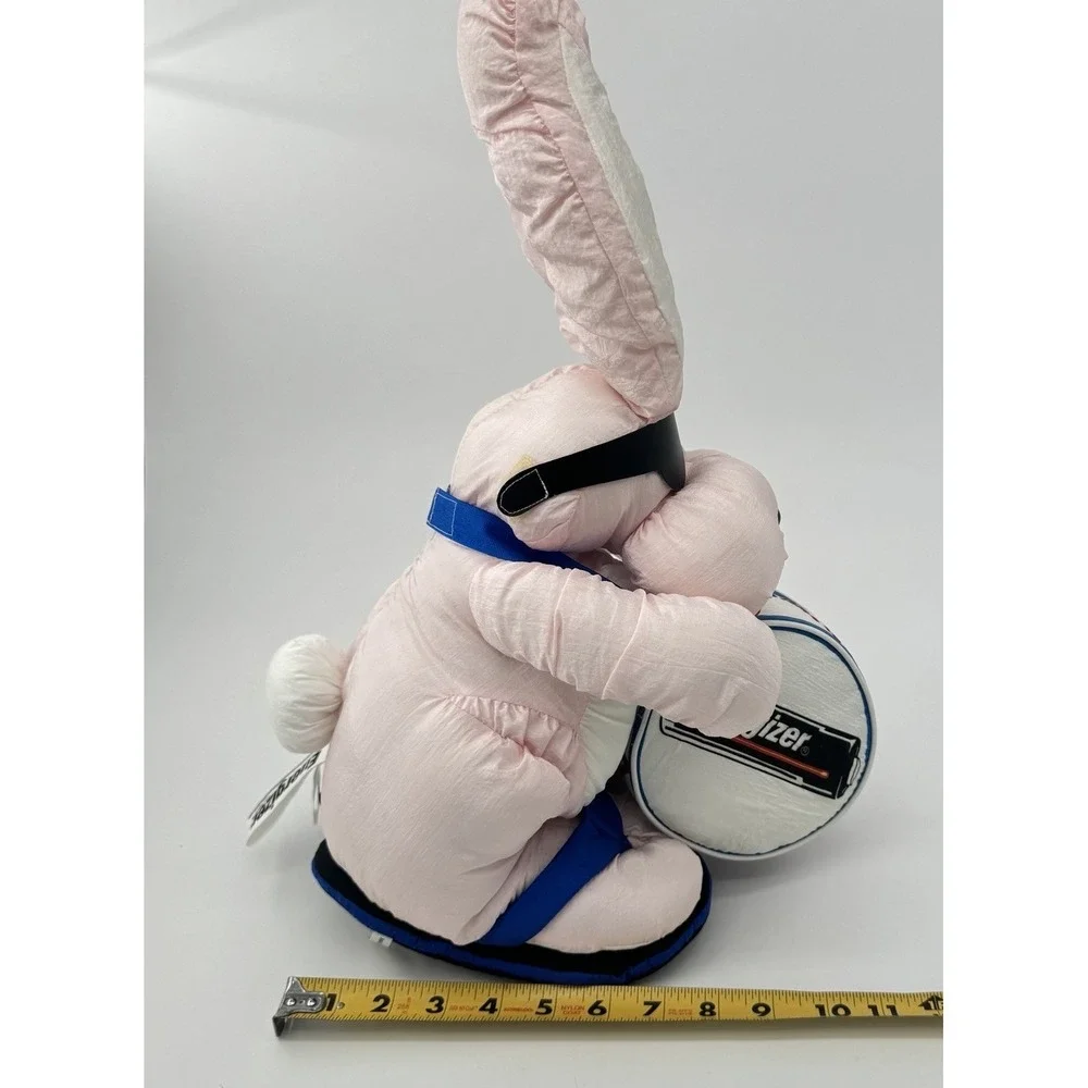 1993 Energizer Bunny Plush 18 Inch Pink Drum Mascot‎ Advertising Toy VTG