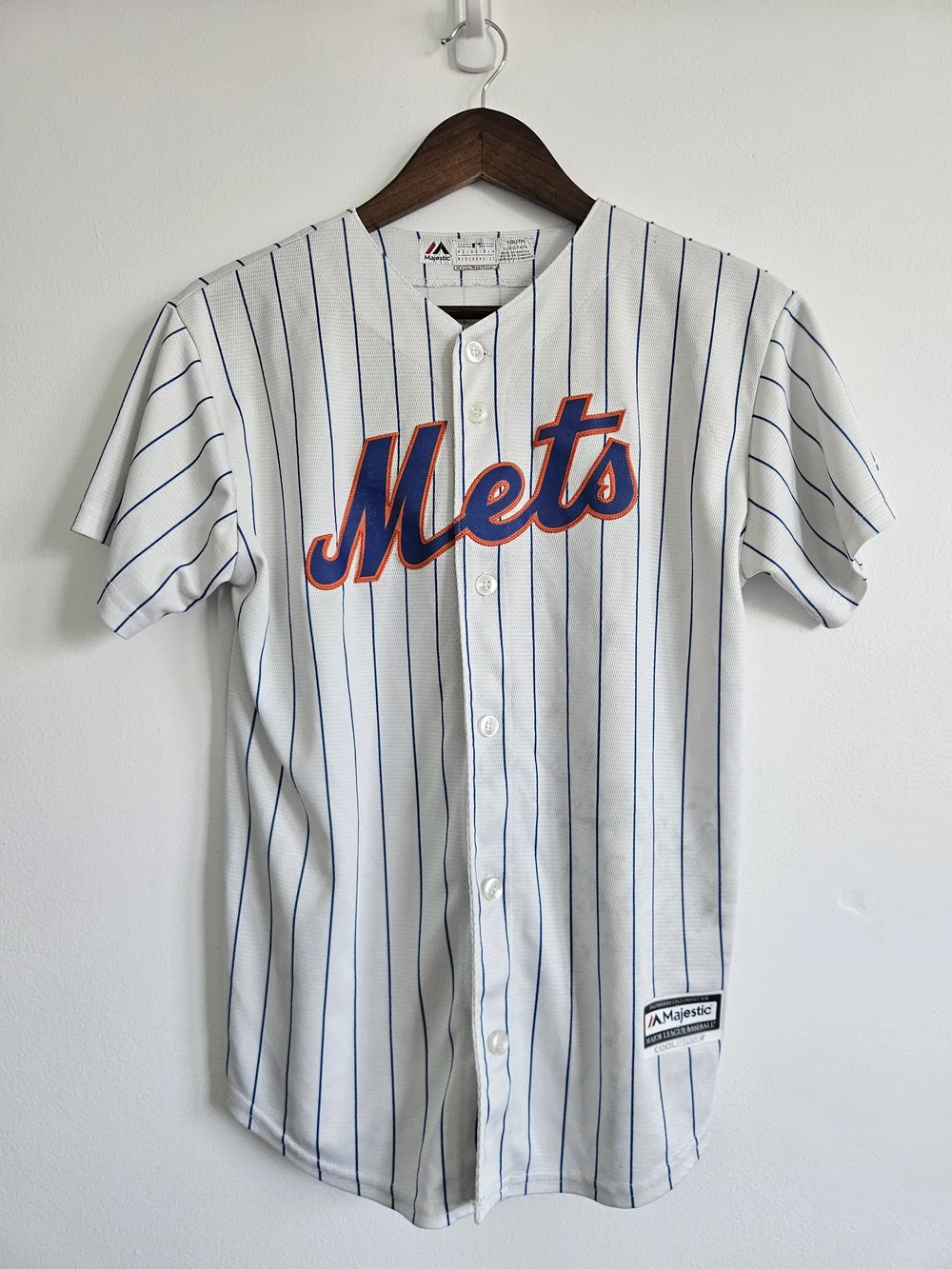 Authentic Majestic NY Mets #33 Matt Harvey Youth Size Large 14 - 16 *Read*