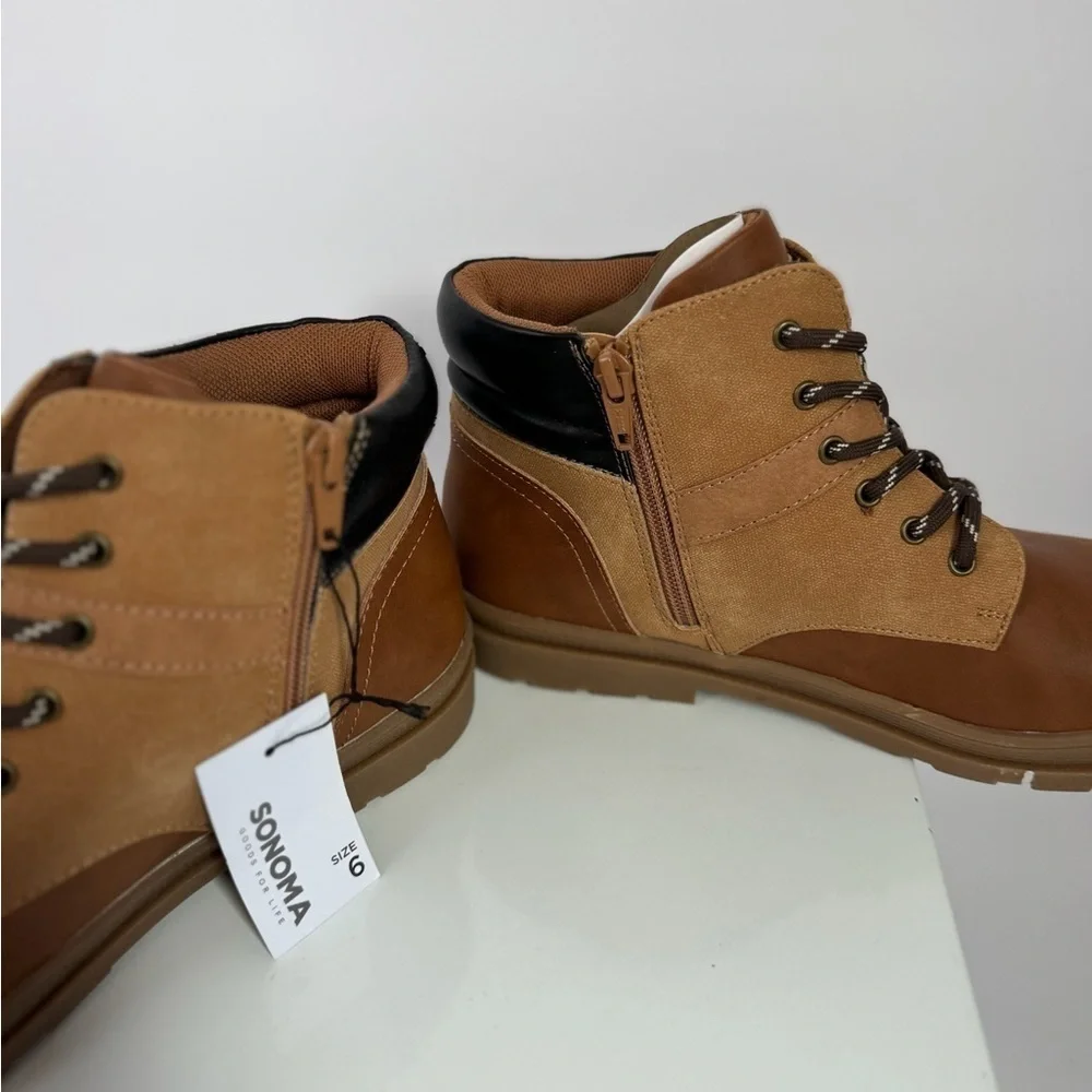 Sonoma Boots Boys Size 6 NEW