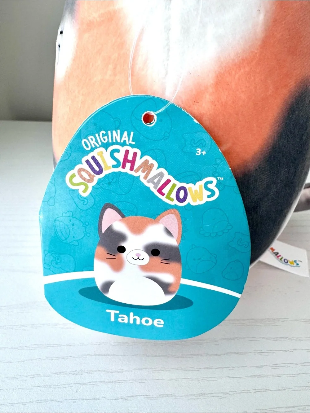 Squishmallows adorable calico