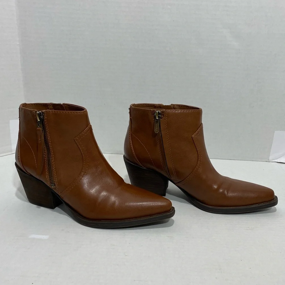 Circus by Sam Edelman || Woman’s tan Whistler Ankle Booties size 7