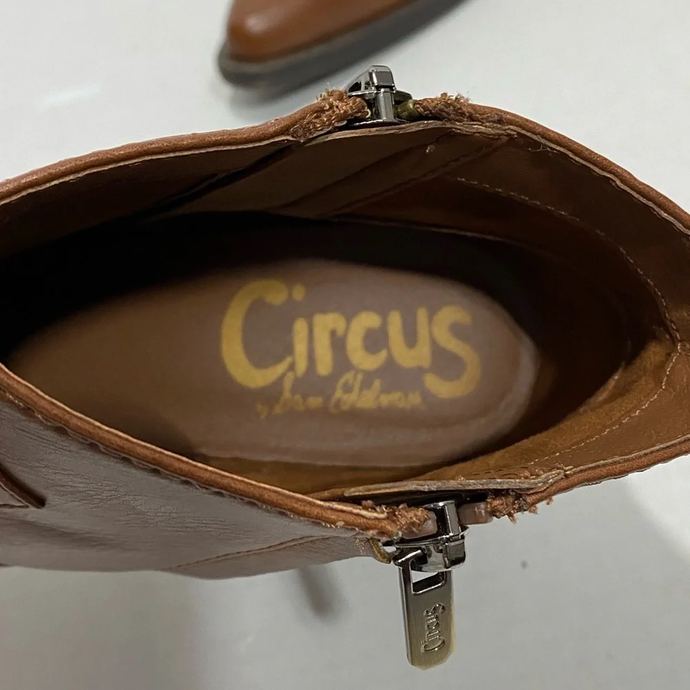 Circus by Sam Edelman || Woman’s tan Whistler Ankle Booties size 7