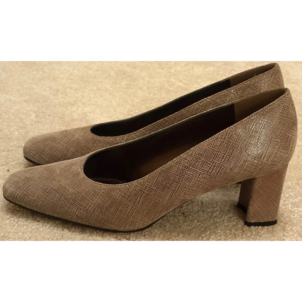 Stuart Weitzman both cross heels