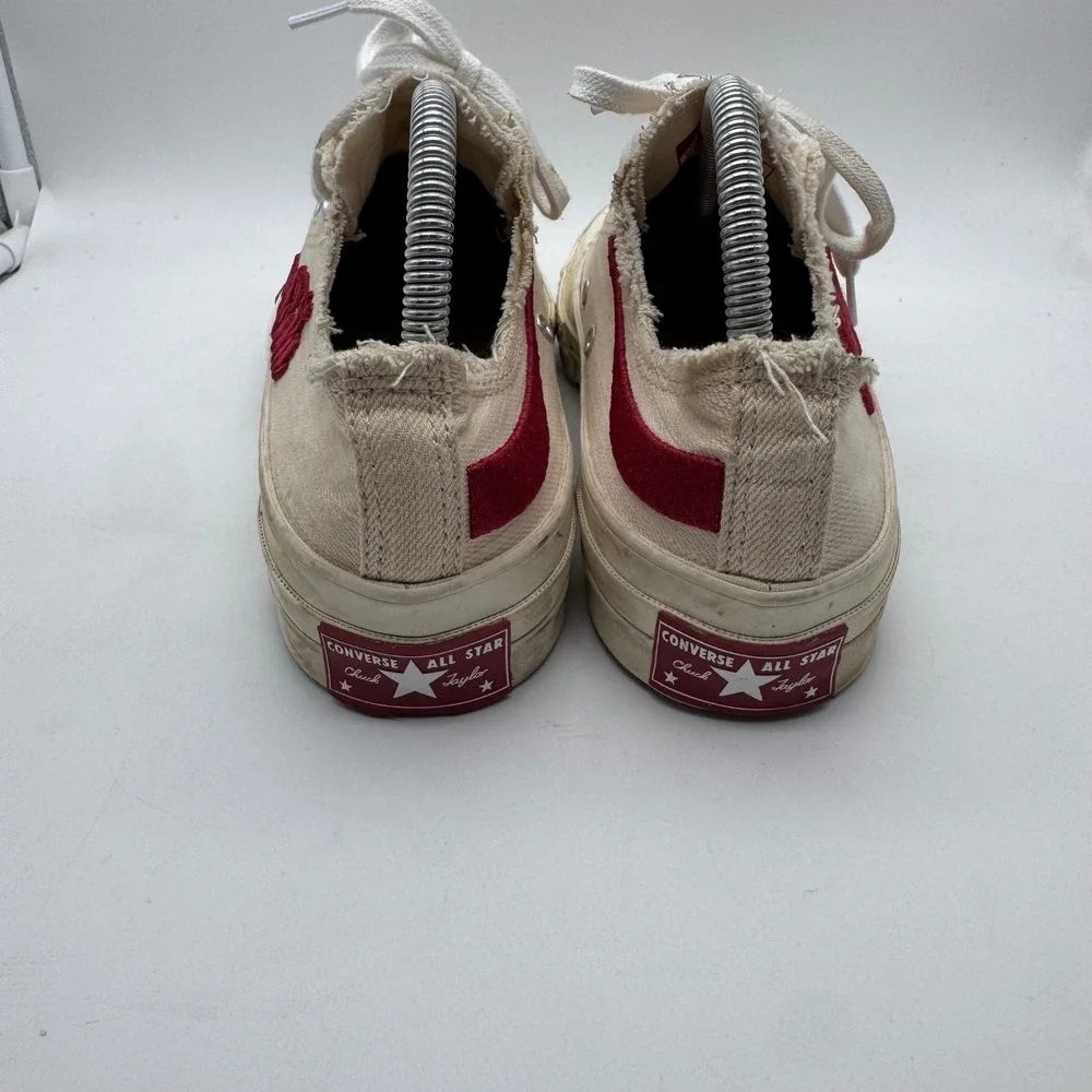 Converse Kith‎ Coca-Cola Chuck 70 Ox Parchment Red Low Top Shoes 169837C Mens 7