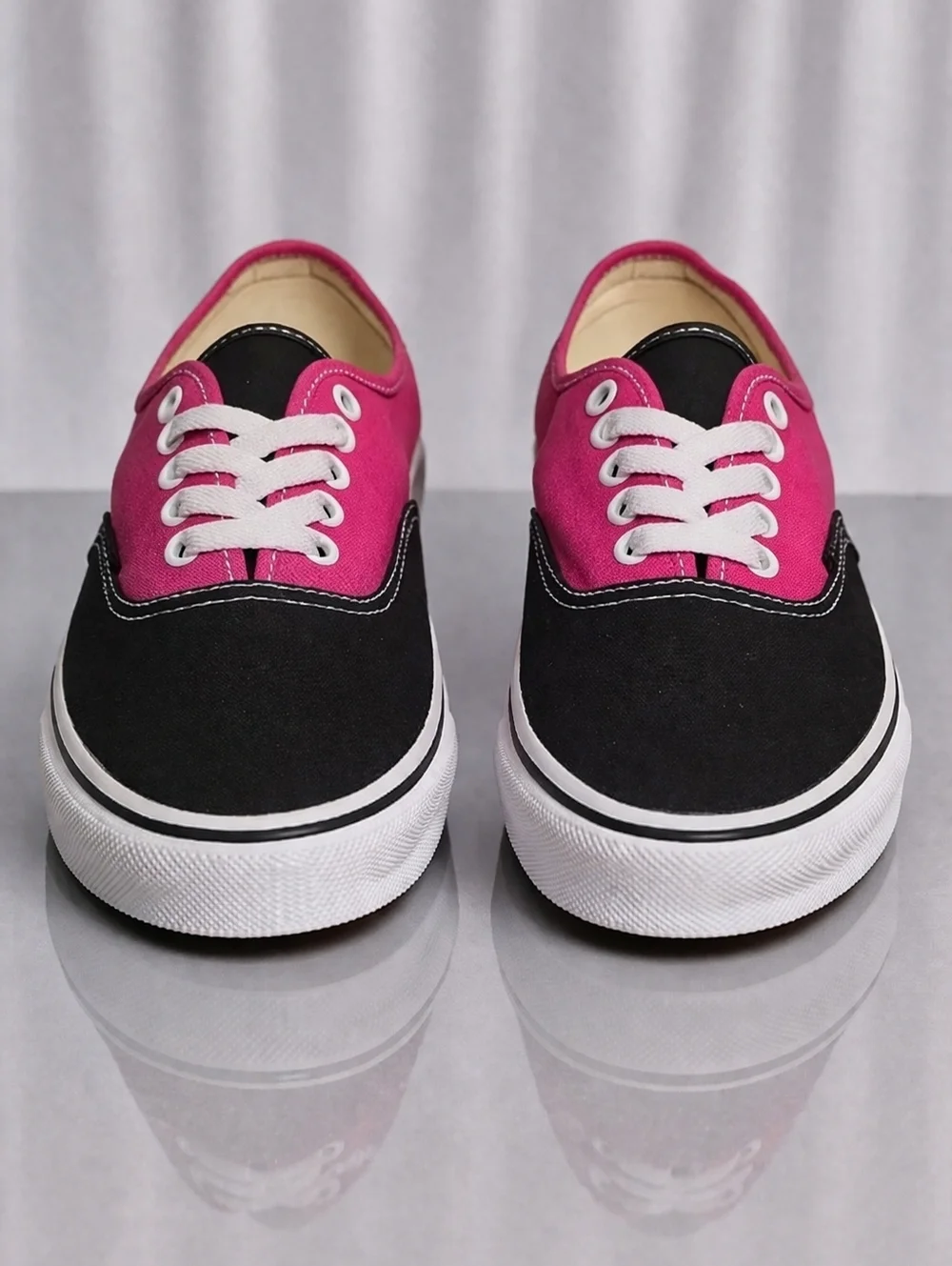 Vans Authentic Pop Raspberry RoseBlack Men's 9 Women's 10.5