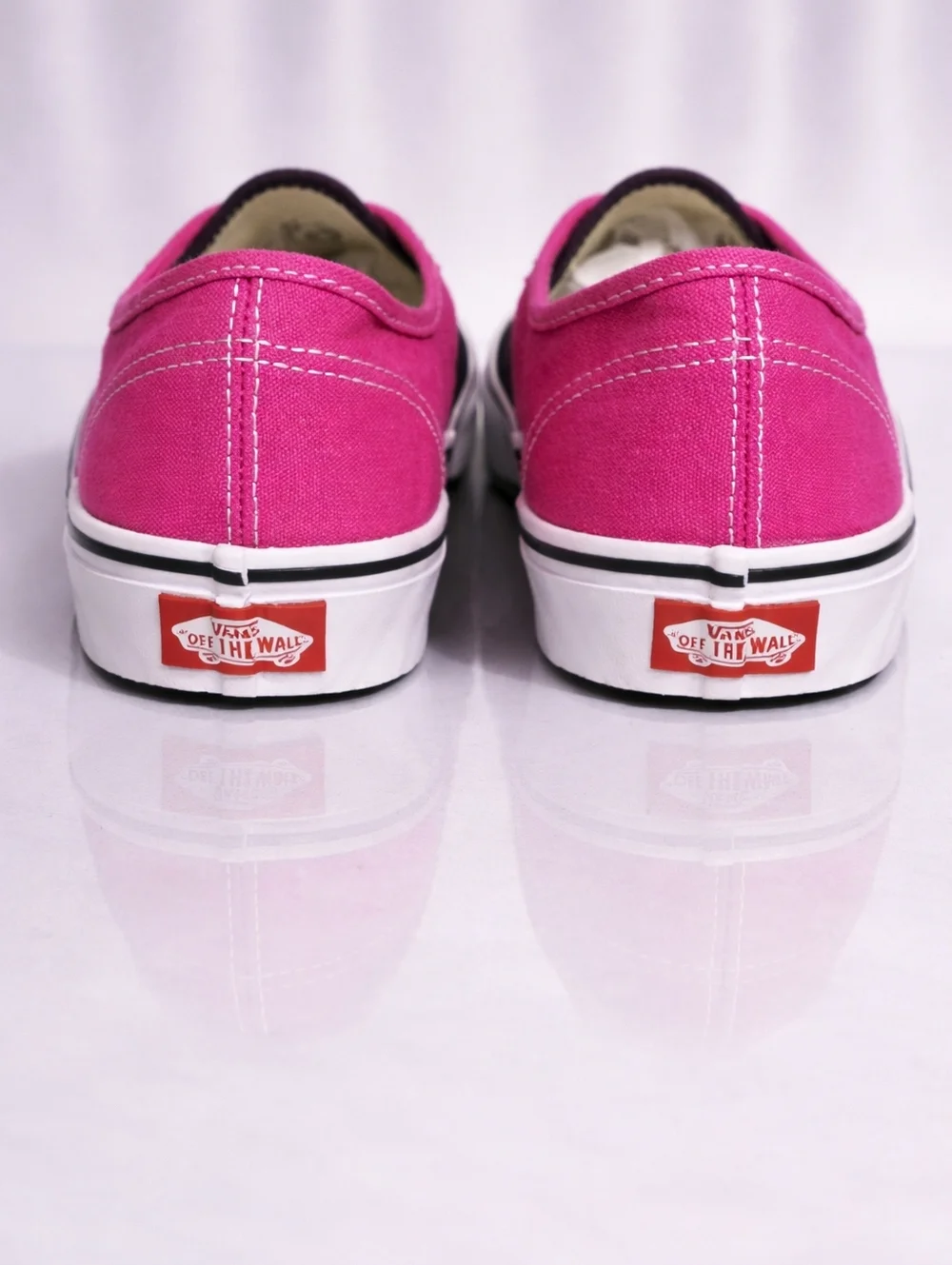 Vans Authentic Pop Raspberry RoseBlack Men's 9 Women's 10.5