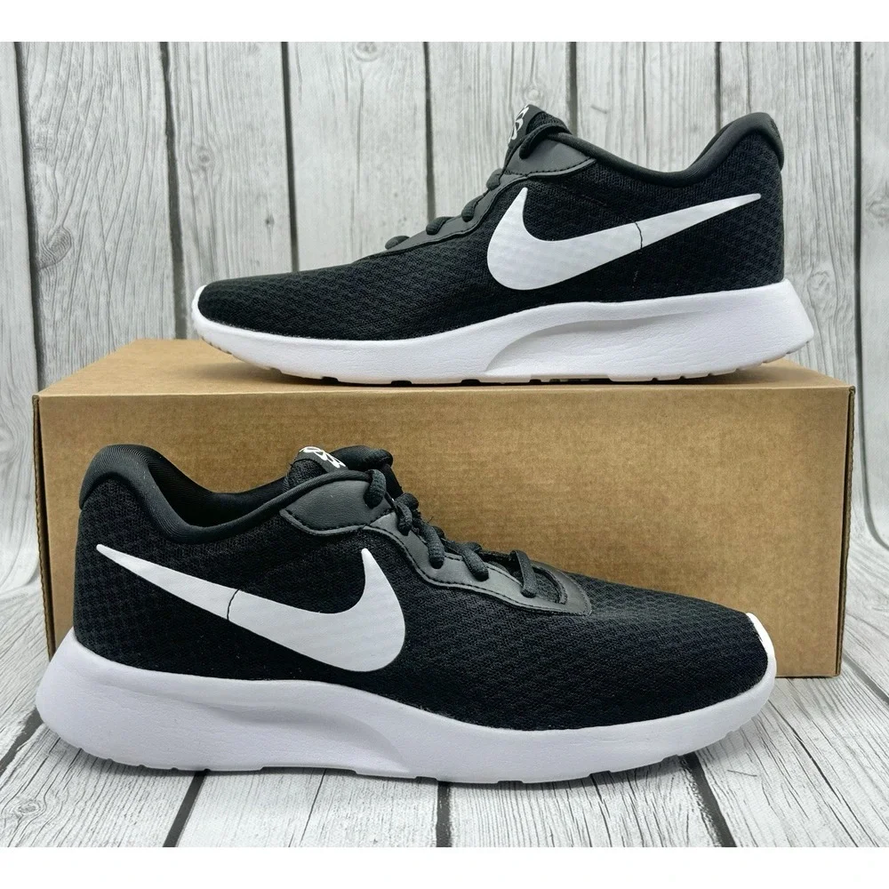 Nike‎ Tanjun EasyOn Black White Men's Size 7 DV7775-001