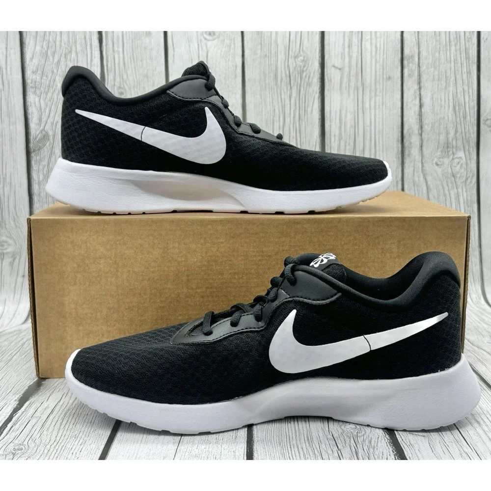 Nike‎ Tanjun EasyOn Black White Men's Size 7 DV7775-001