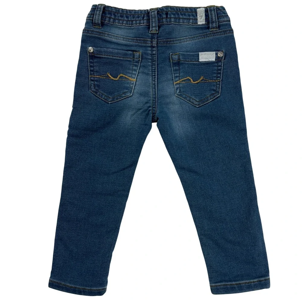 7 For All Mankind Toddler Jeans 24M Stretch Blue‎ Denim