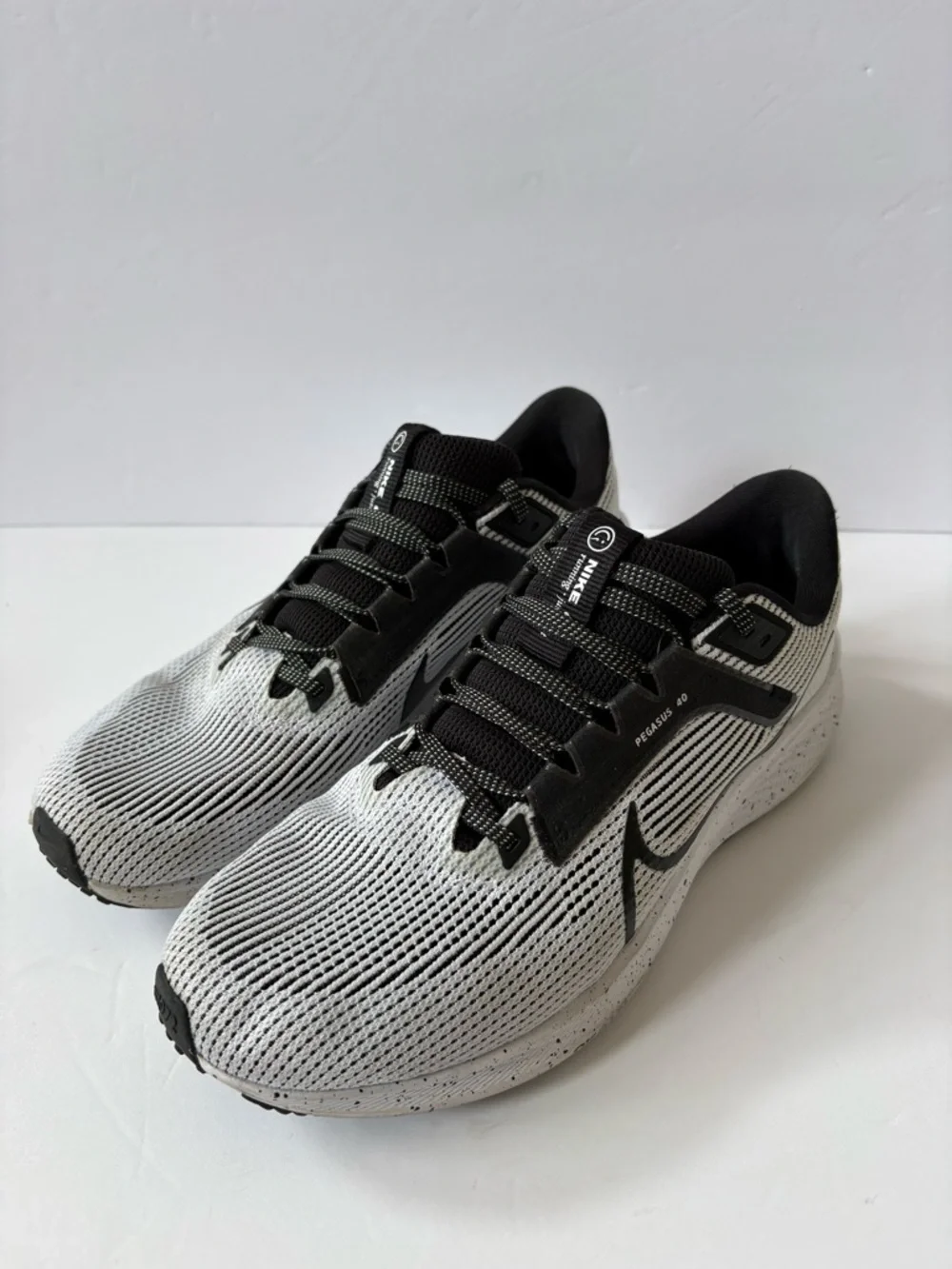 Nike Pegasus‎ 10.5 Black/White Women's Running Shoe DV3854-004 Athletic Sneakers