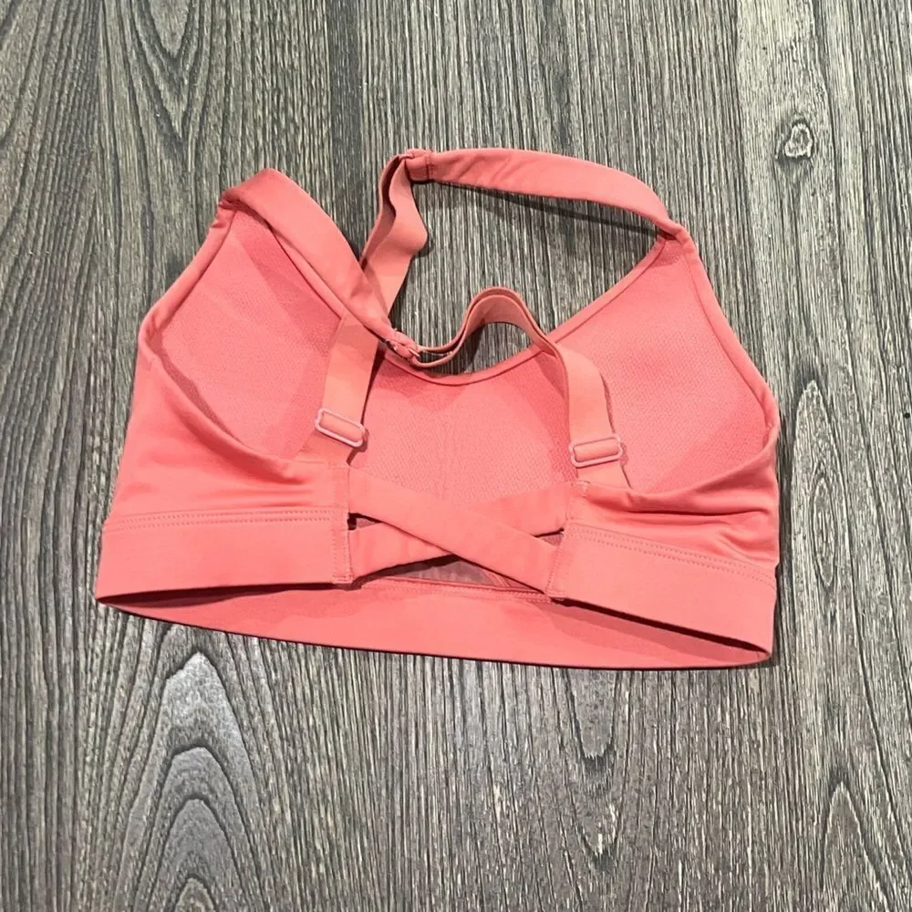Victoria's Secret Sport Womens Sports Bra Pullover Criss Cross Back Pink Size XS