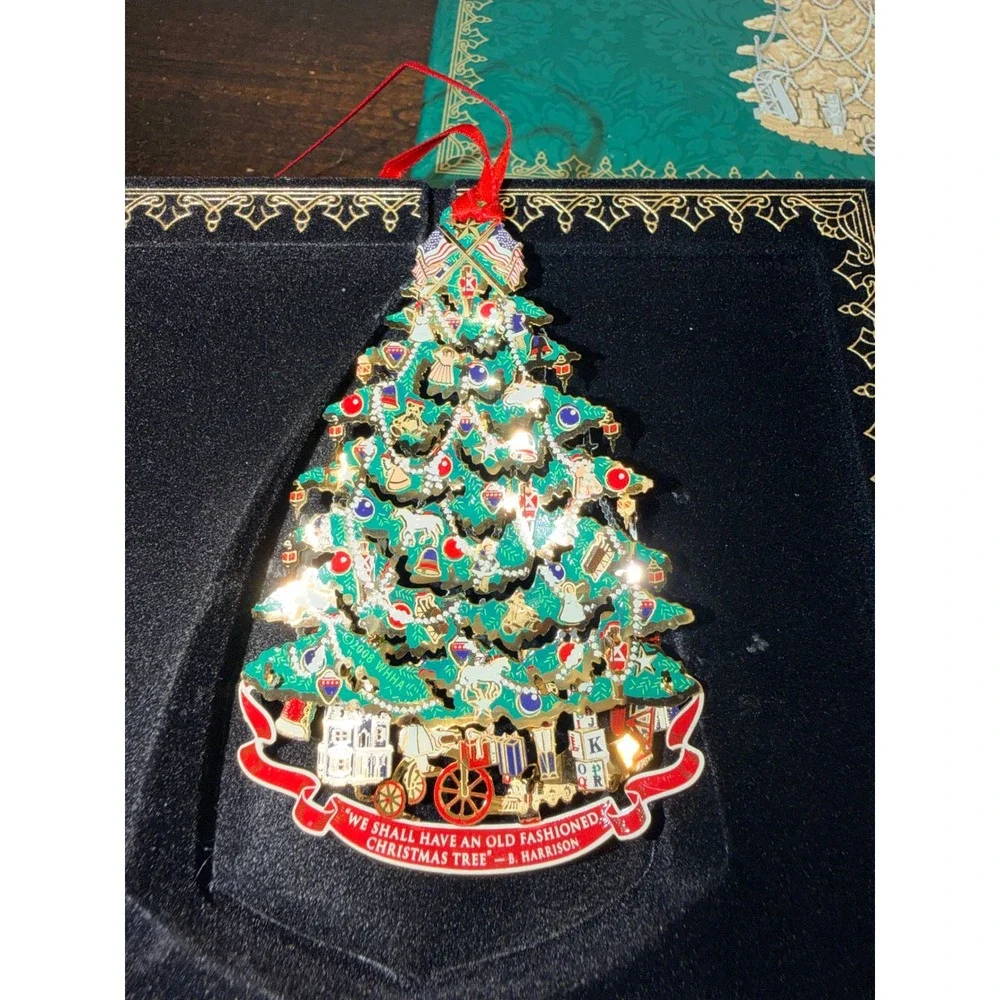 The White House Historical‎ Christmas Ornament 2008 Benjamin Harrison