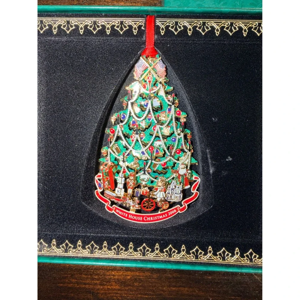 The White House Historical‎ Christmas Ornament 2008 Benjamin Harrison