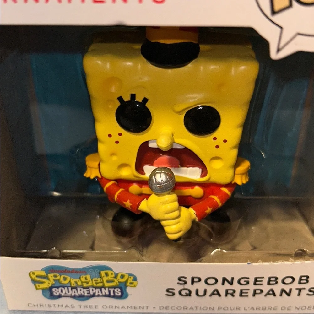 Hallmark Ornaments Funko Pop SpongeBob Squarepants Marching Band Outfit 2/$25