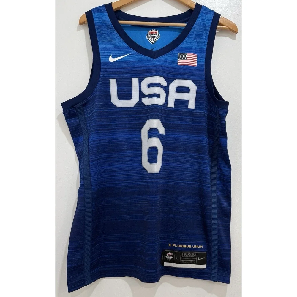 NWOT Damian Lillard Team USA Jersey Swingman Olympics NBA Nike Sz‎ L