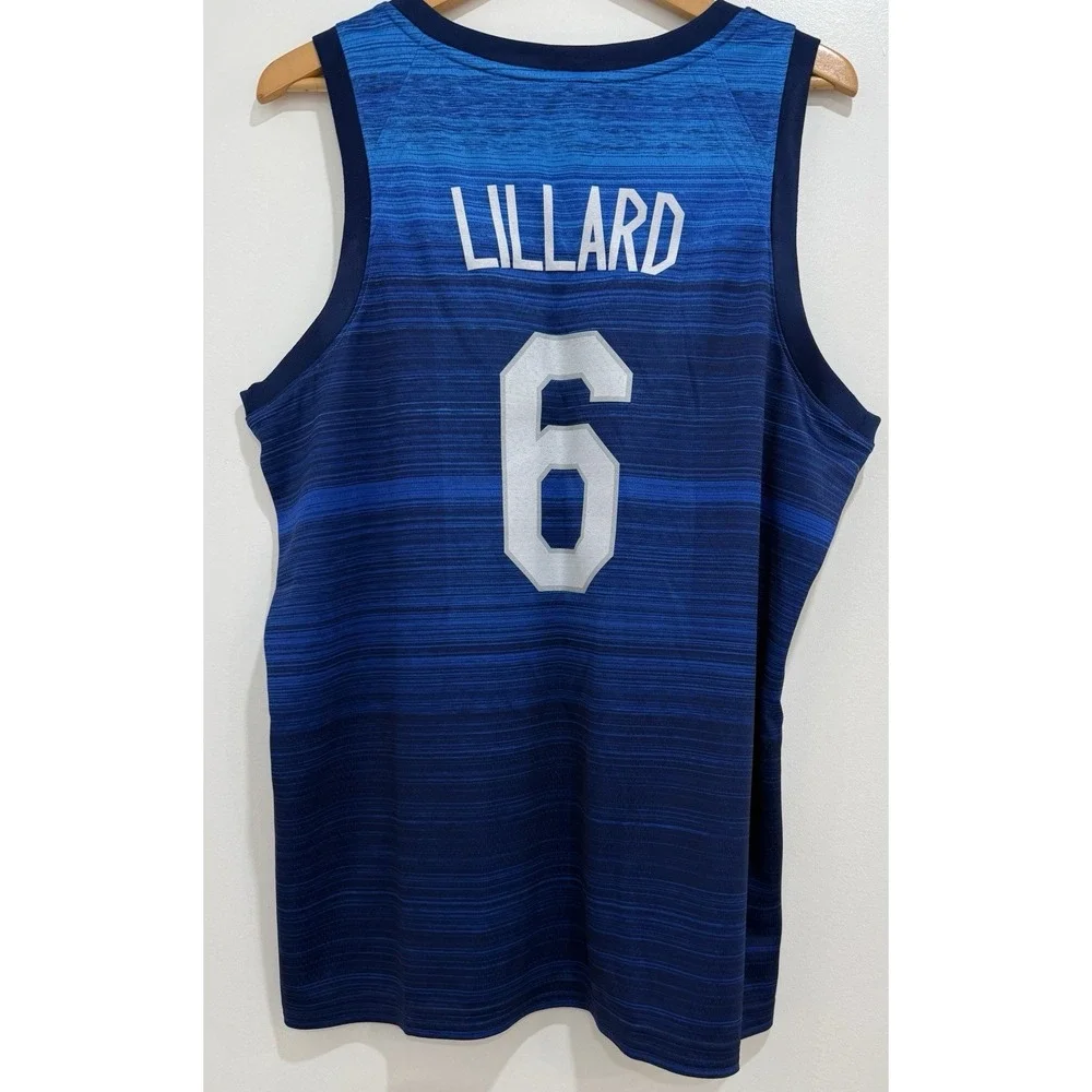 NWOT Damian Lillard Team USA Jersey Swingman Olympics NBA Nike Sz‎ L