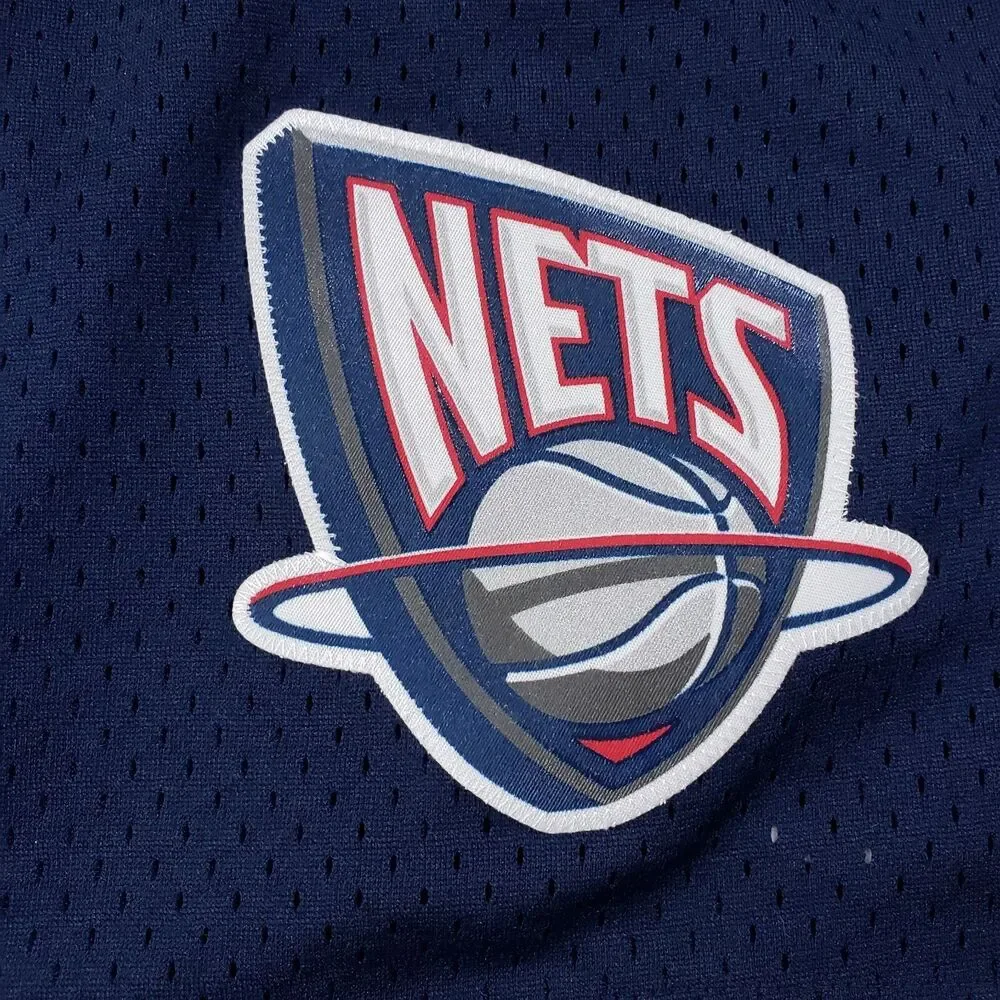Vintage 2000s Nike NEW JERSEY NETS Mens NBA Authentic Team SHORTS XXL‎