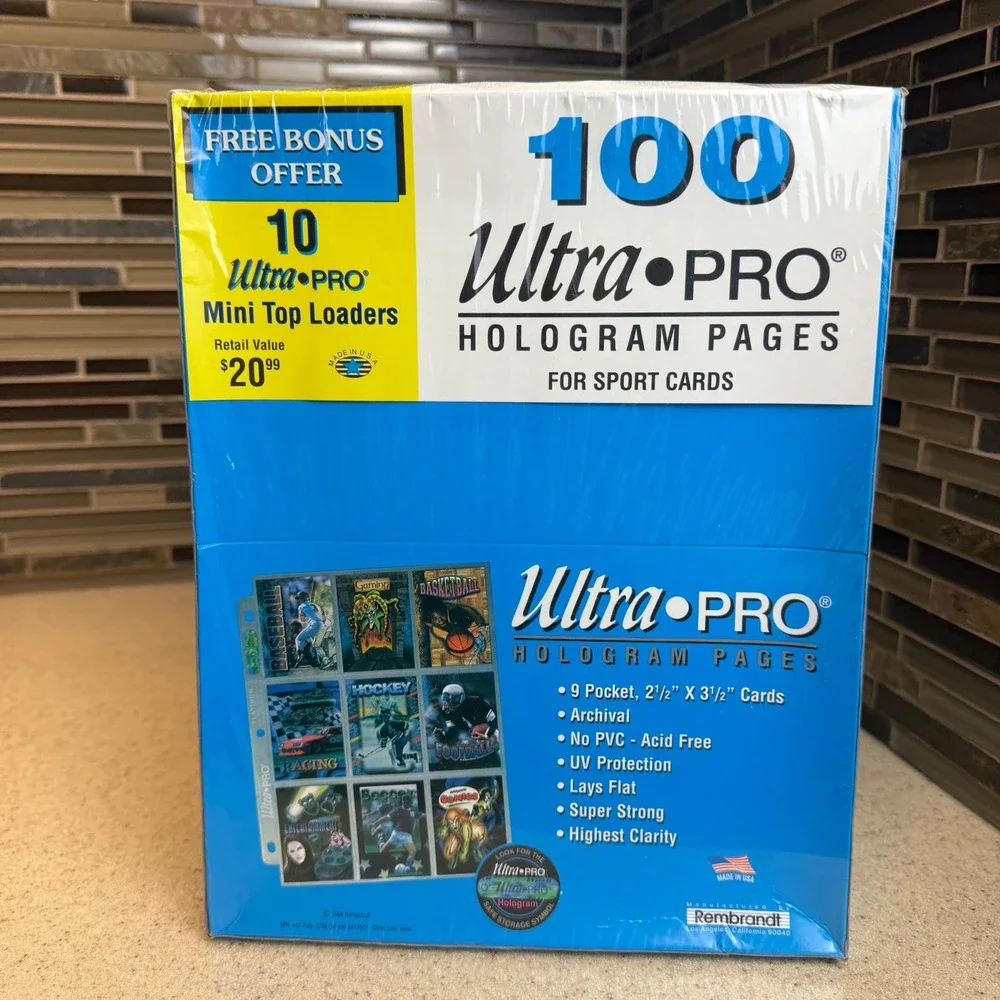 NEW Ultra Pro 100ct 2.5
