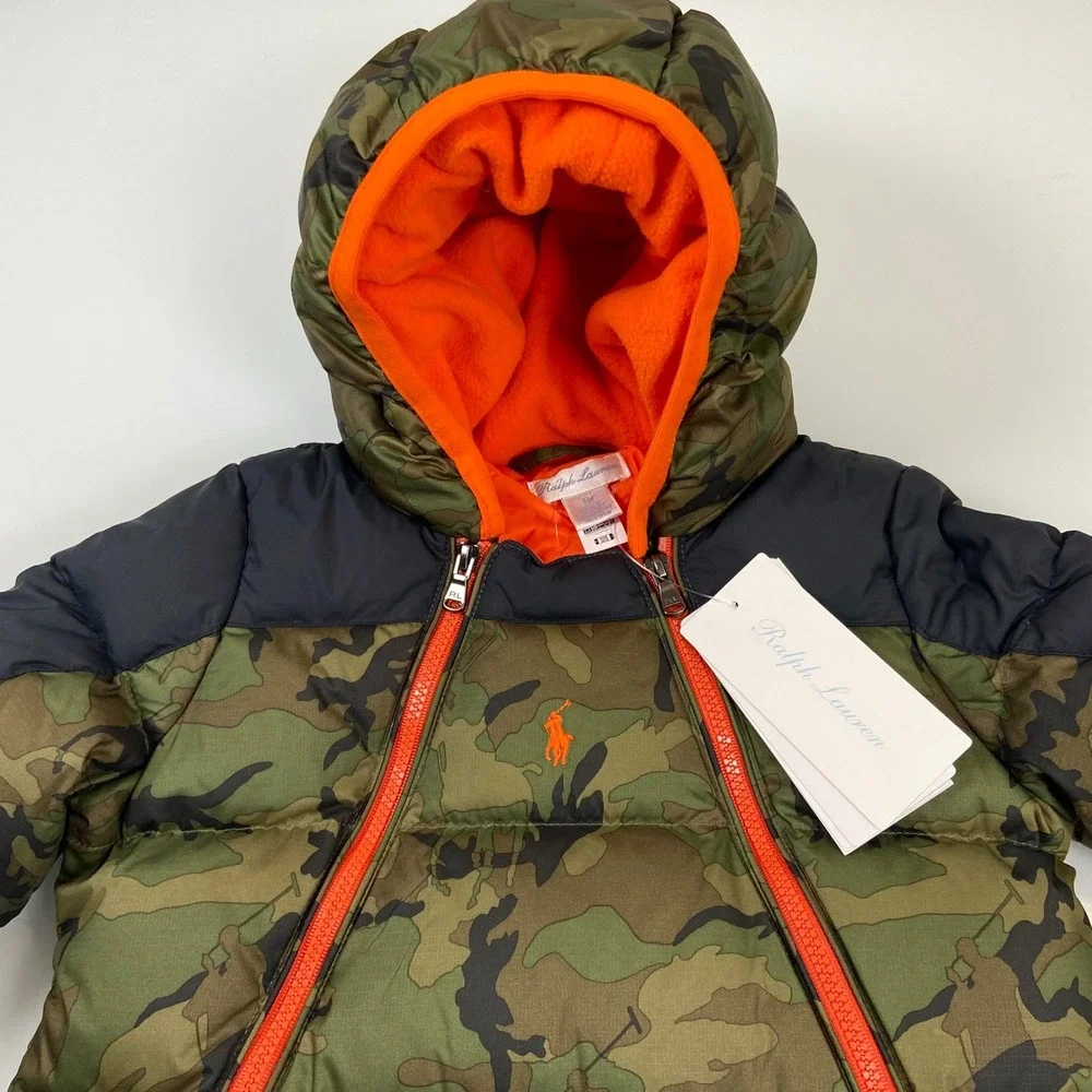 Ralph Lauren style puffer