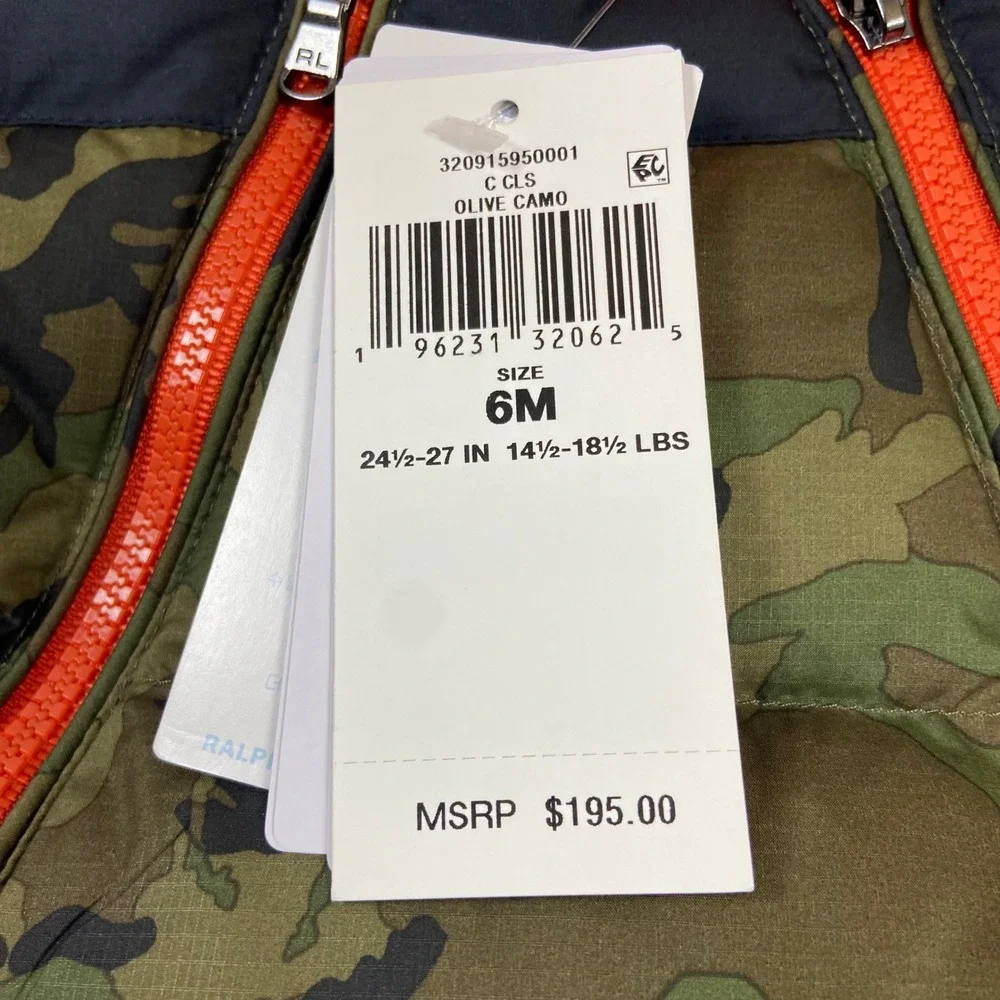 Ralph Lauren style puffer