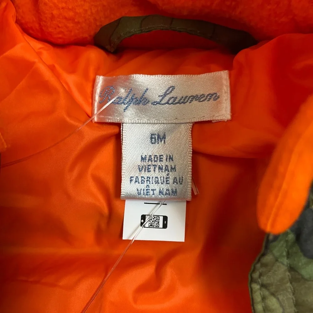 Ralph Lauren style puffer