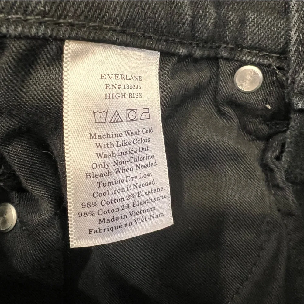 Everlane the high‎ rise skinny jeans size 26