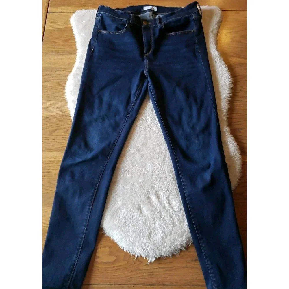 Ann Taylor Loft Jeans Womens 28/6 Tag Modern Skinny‎ Stretch  Mid Rise 27 Length