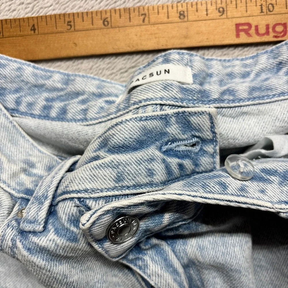 PacSun 90s‎ Boyfriend Jeans Women 26x31 Light Wash High Rise Straight Leg Denim