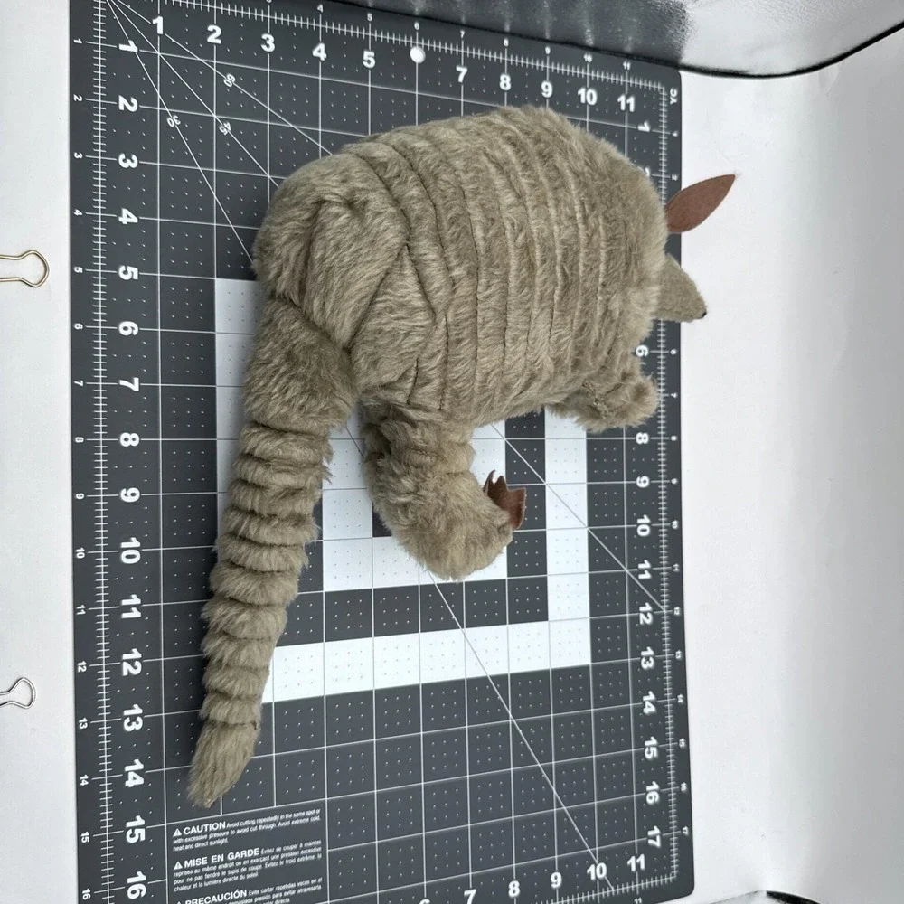 Realistic vintage armadillo