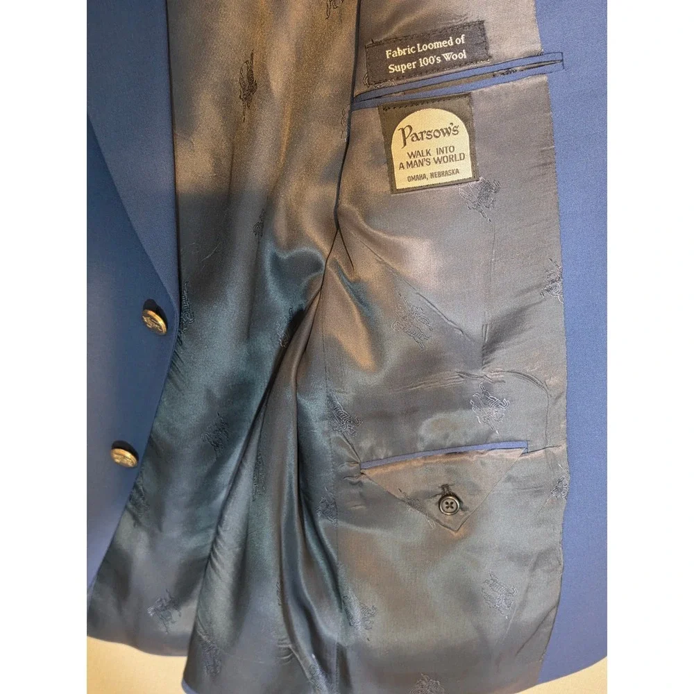 Burberry length navy vintage