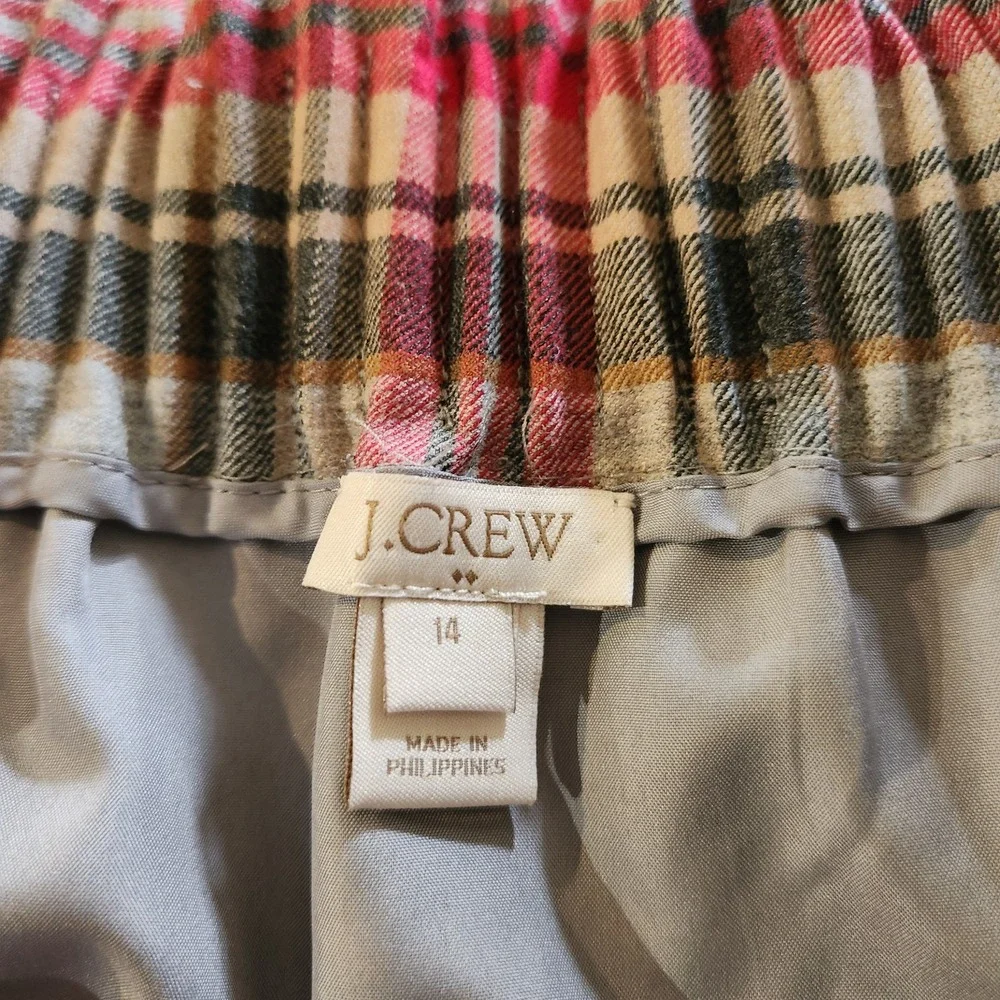 J. Crew Factory crew plaid