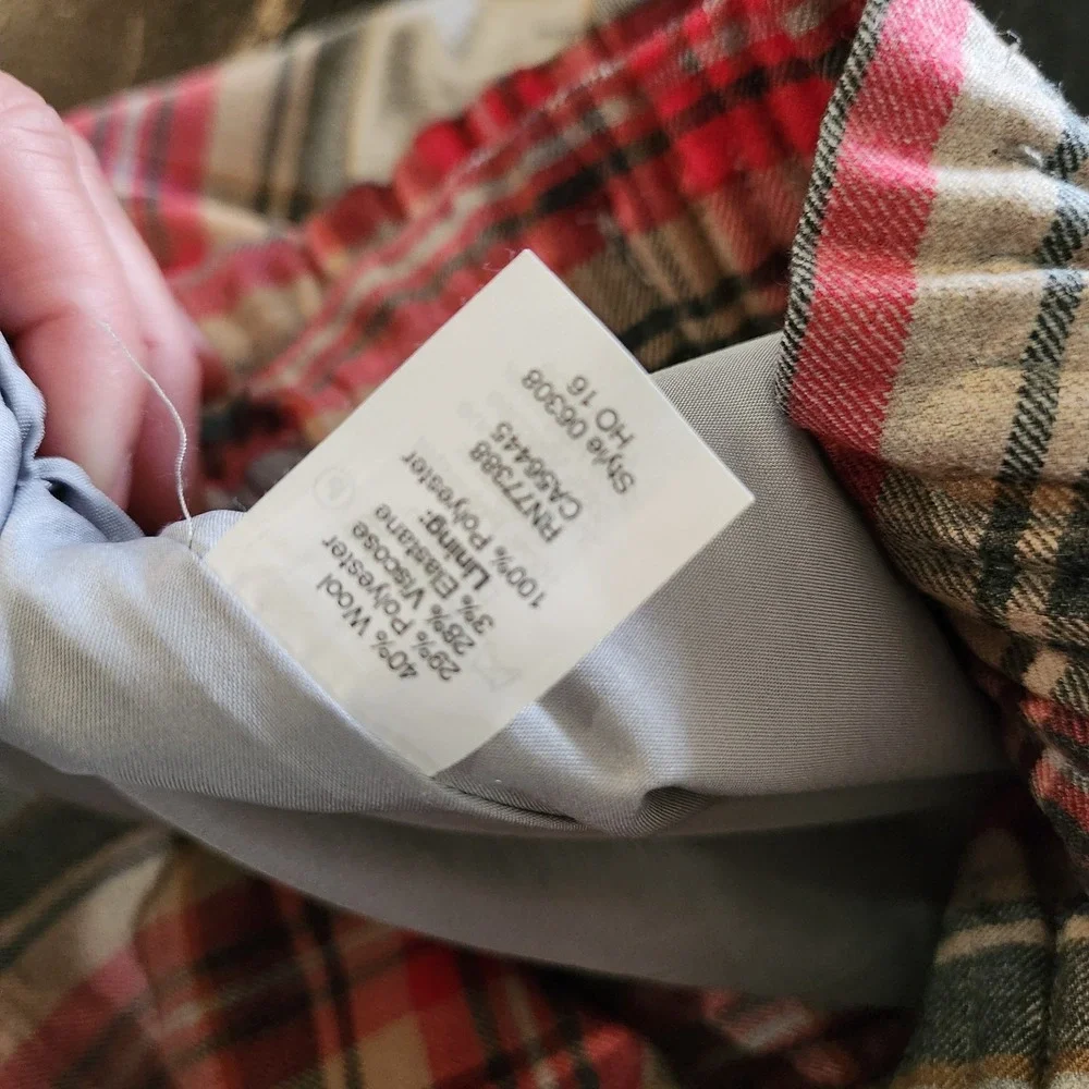 J. Crew Factory crew plaid