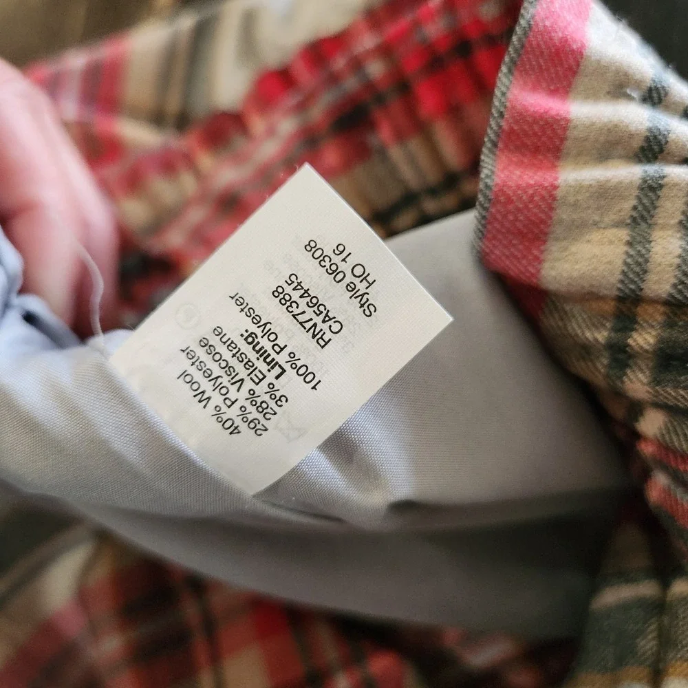 J. Crew Factory crew plaid
