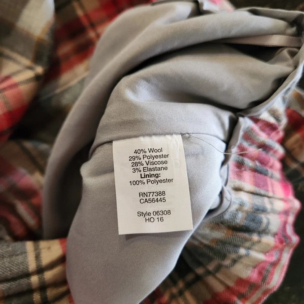J. Crew Factory crew plaid