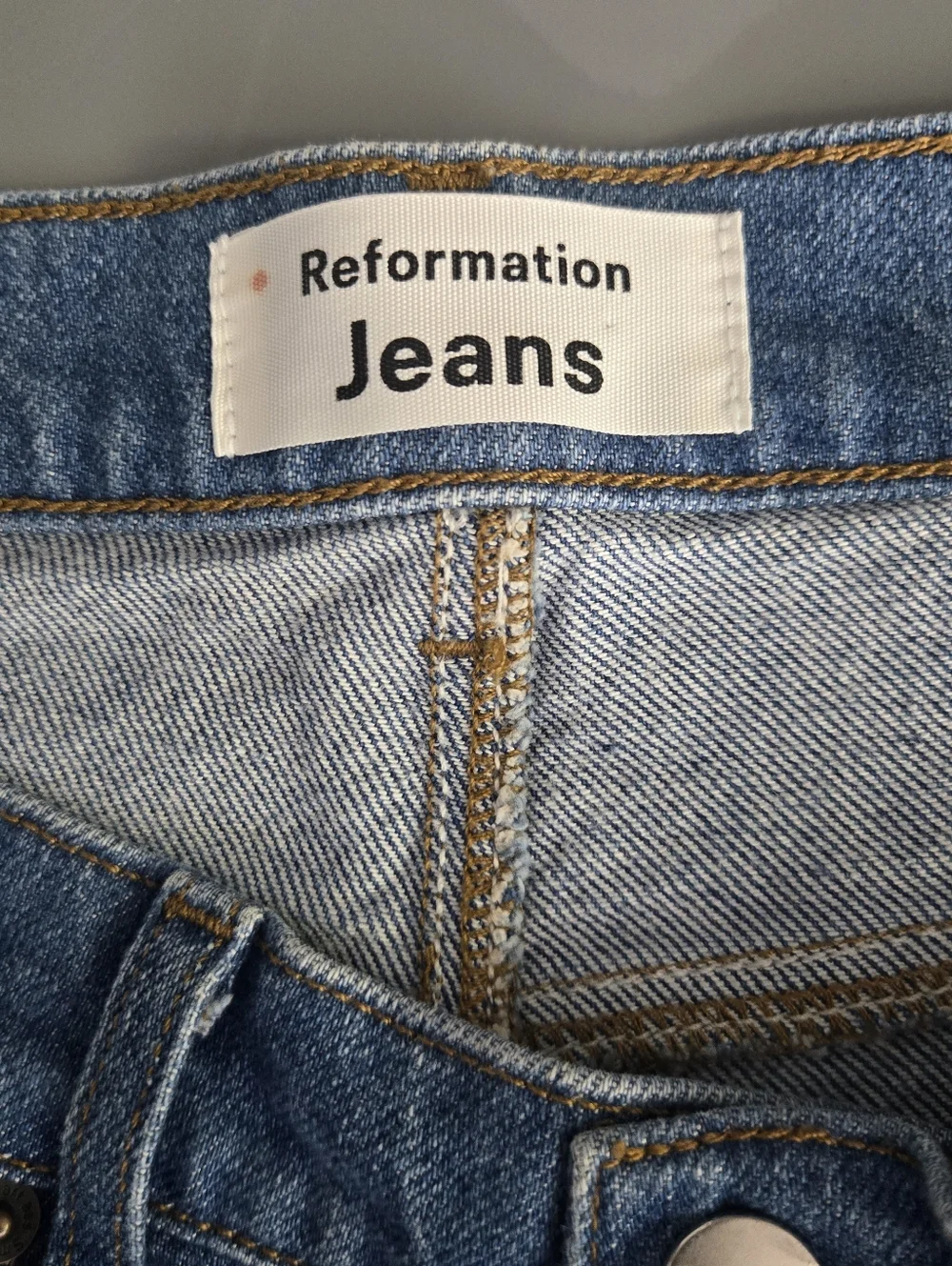 Reformation Cindy Bootleg sz 27 High Rise Long Length 34