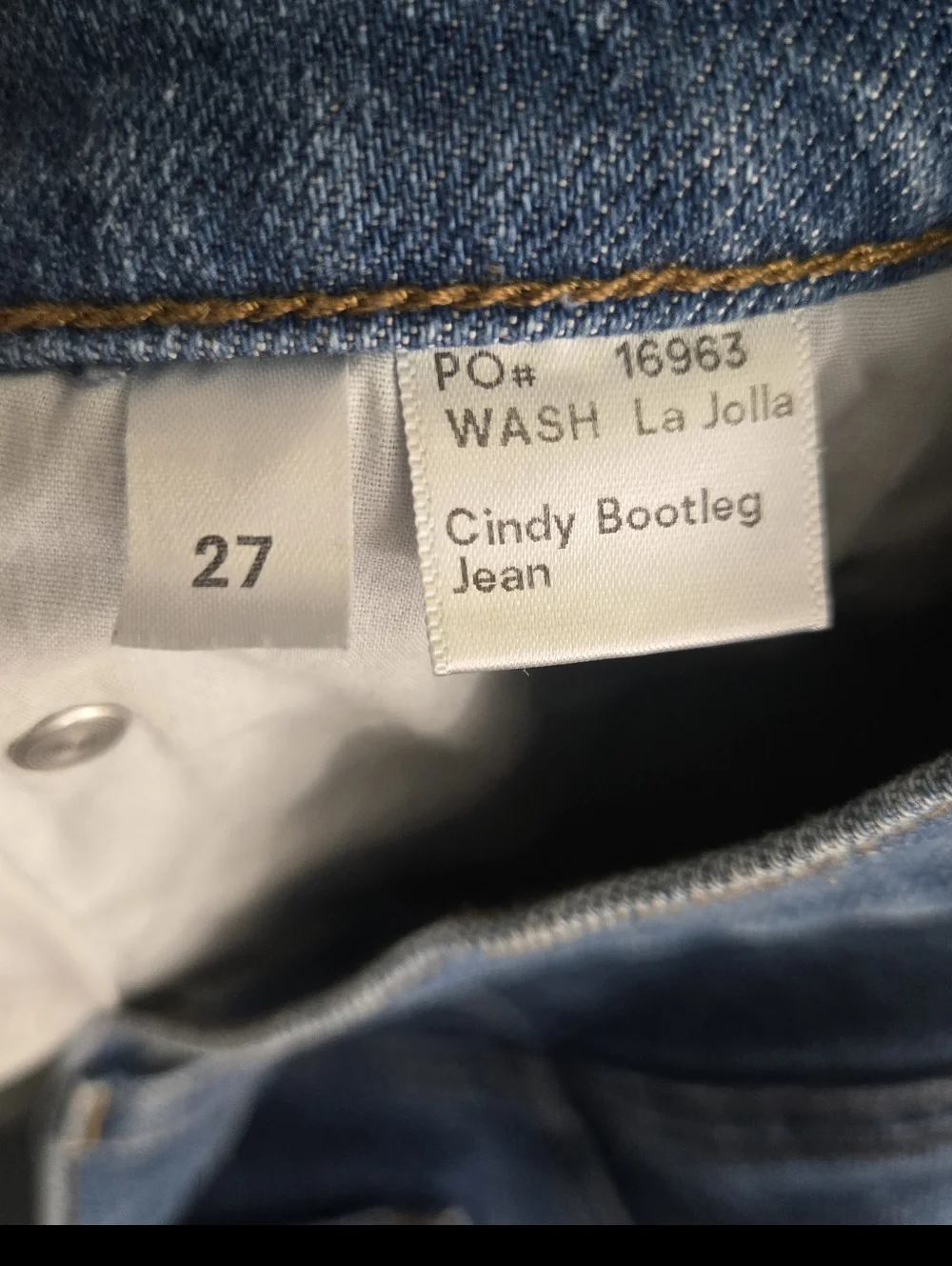 Reformation Cindy Bootleg sz 27 High Rise Long Length 34