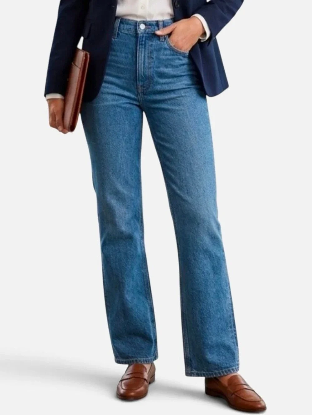Reformation Cindy Bootleg sz 27 High Rise Long Length 34